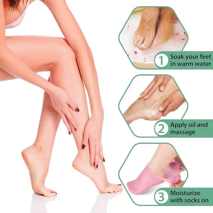 1 Pair Silicone Heel Protectors