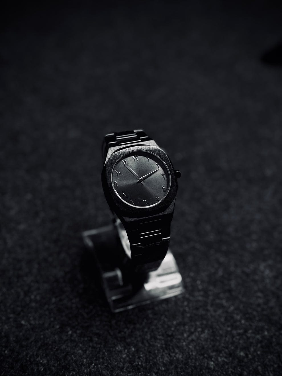 Black Aura Watch Metalic(Stainless Steel)