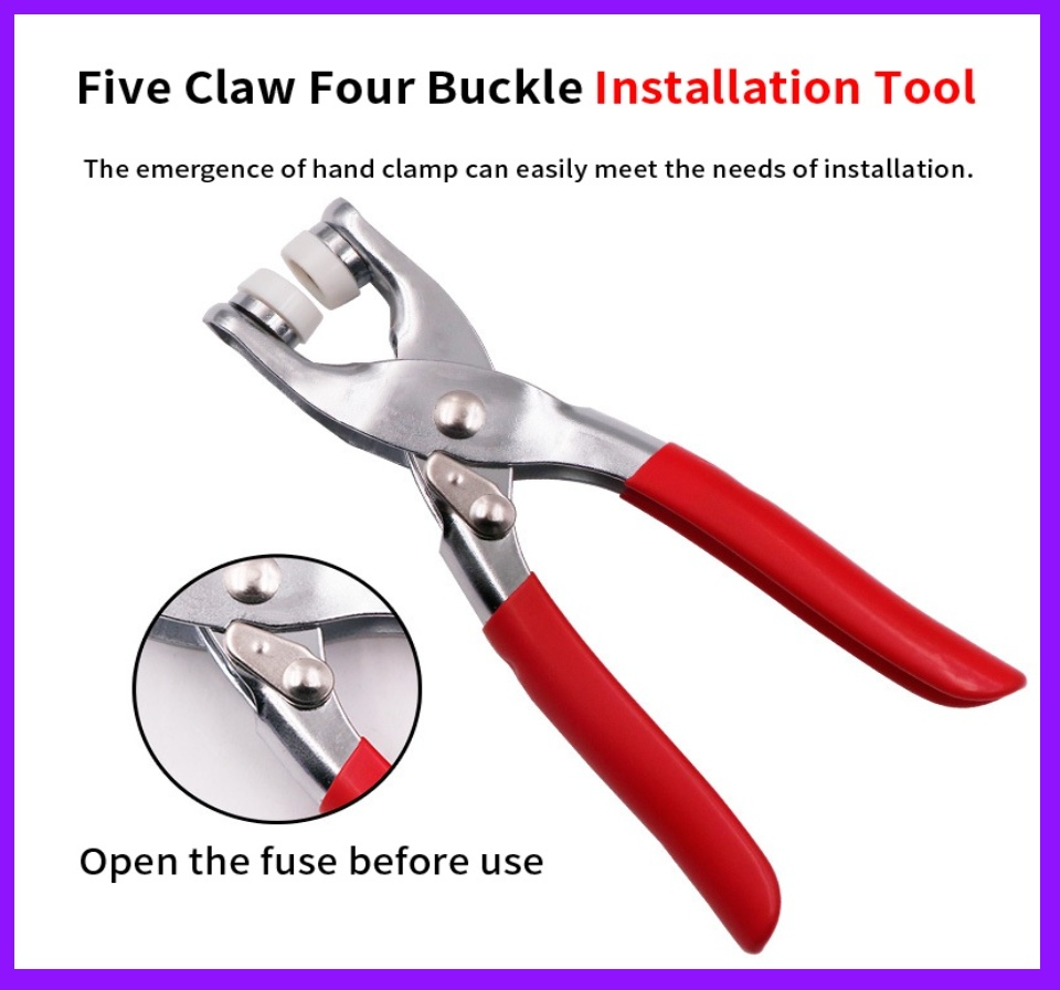Snap Button Pliers Snap Pliers Fastener Press WithFree Bottons